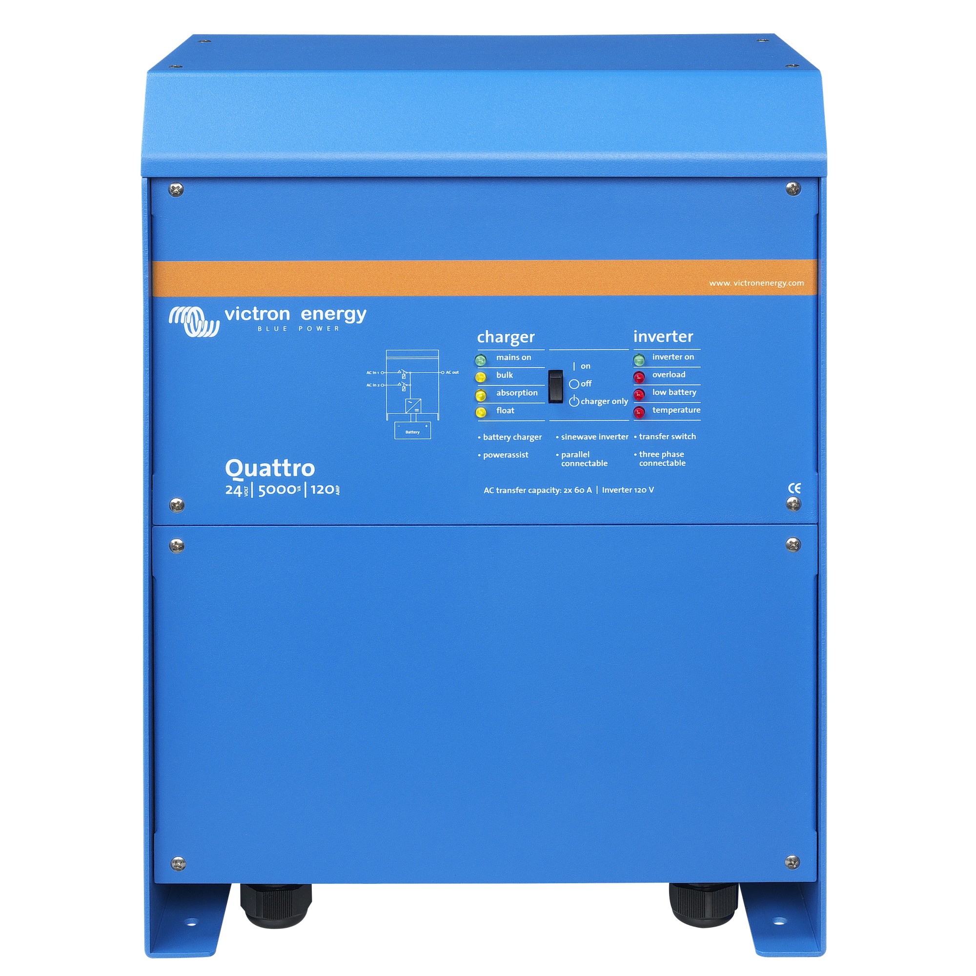 Victron Energy Quattro 24/5000/120-100/100 120V VE.Bus